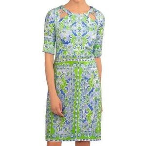 GRETCHEN SCOTT Jersey Peek A Boo Dress Size Small